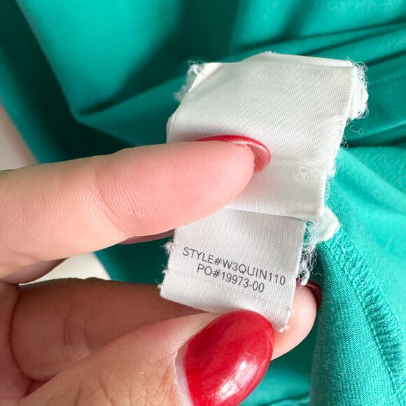 Prana Green Dragonfly Quinn Racerback Athletic Mini Dress - XS - Picture 7 of 10